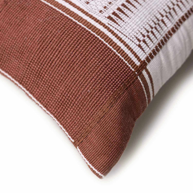 Luhevi Ru Hand Woven Cotton Cushion Cover