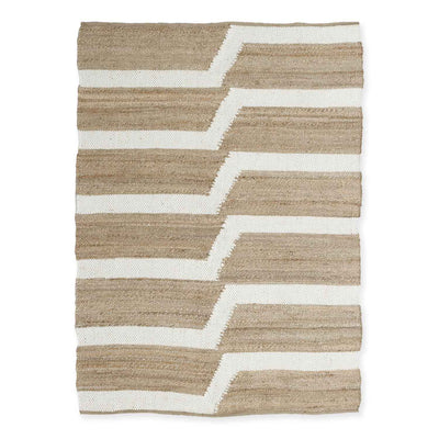 Staircase Hand Woven Jute Dhurrie