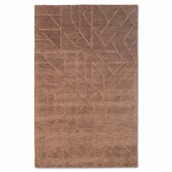 Earthy Hand Tufted Wollen  Rug
