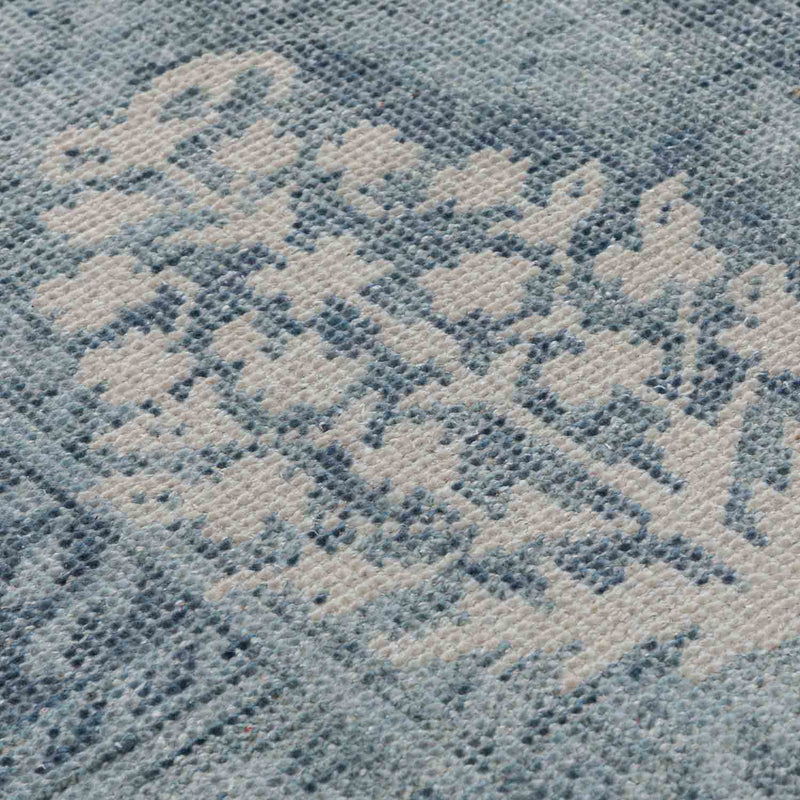 Riyan Hand Knotted Woollen And Cotton Rug