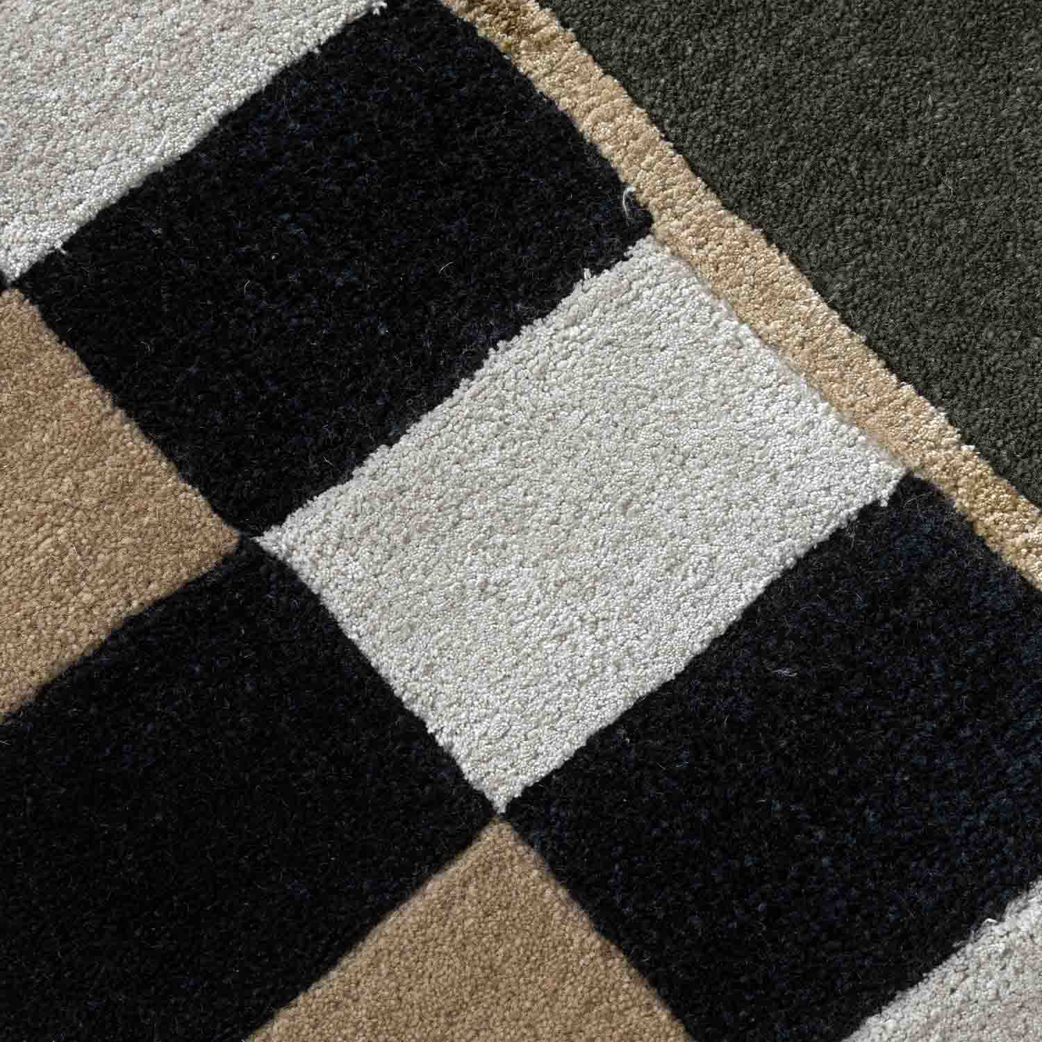 Parpath Hand Tufted Woollen And Viscose Rug