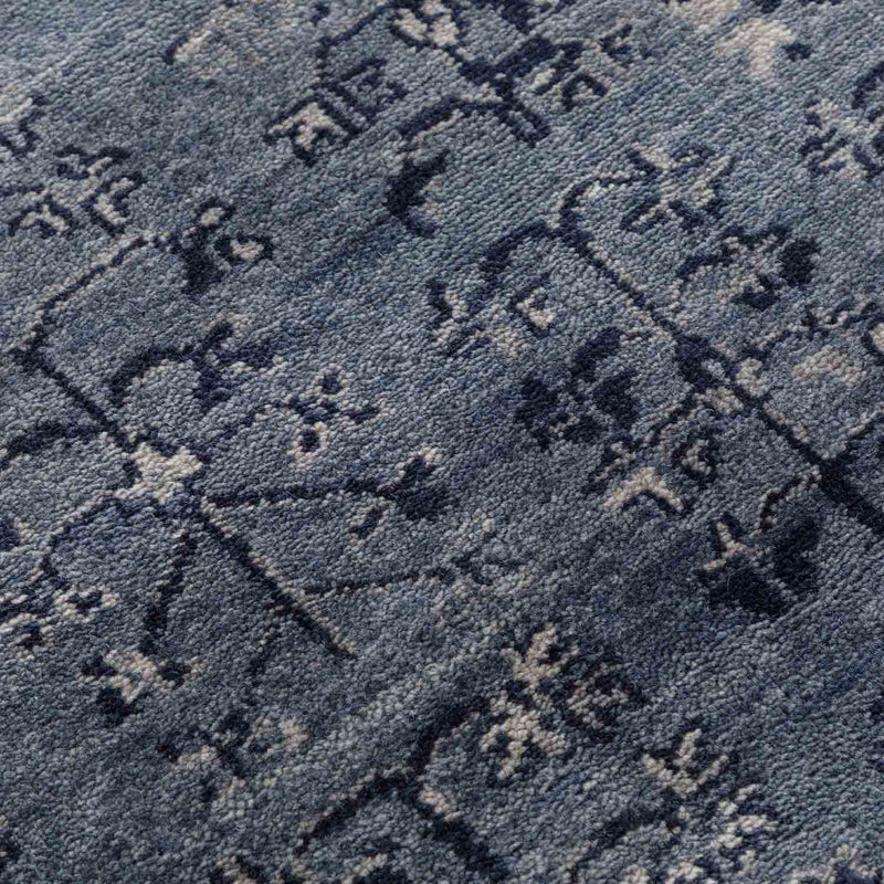 Neel Hand Knotted Woollen And Cotton Rug
