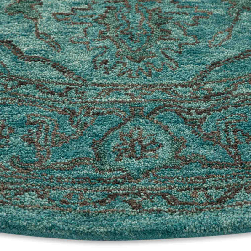 Odye Brady Trad Jude Hand Tufted Woollen Round Rug