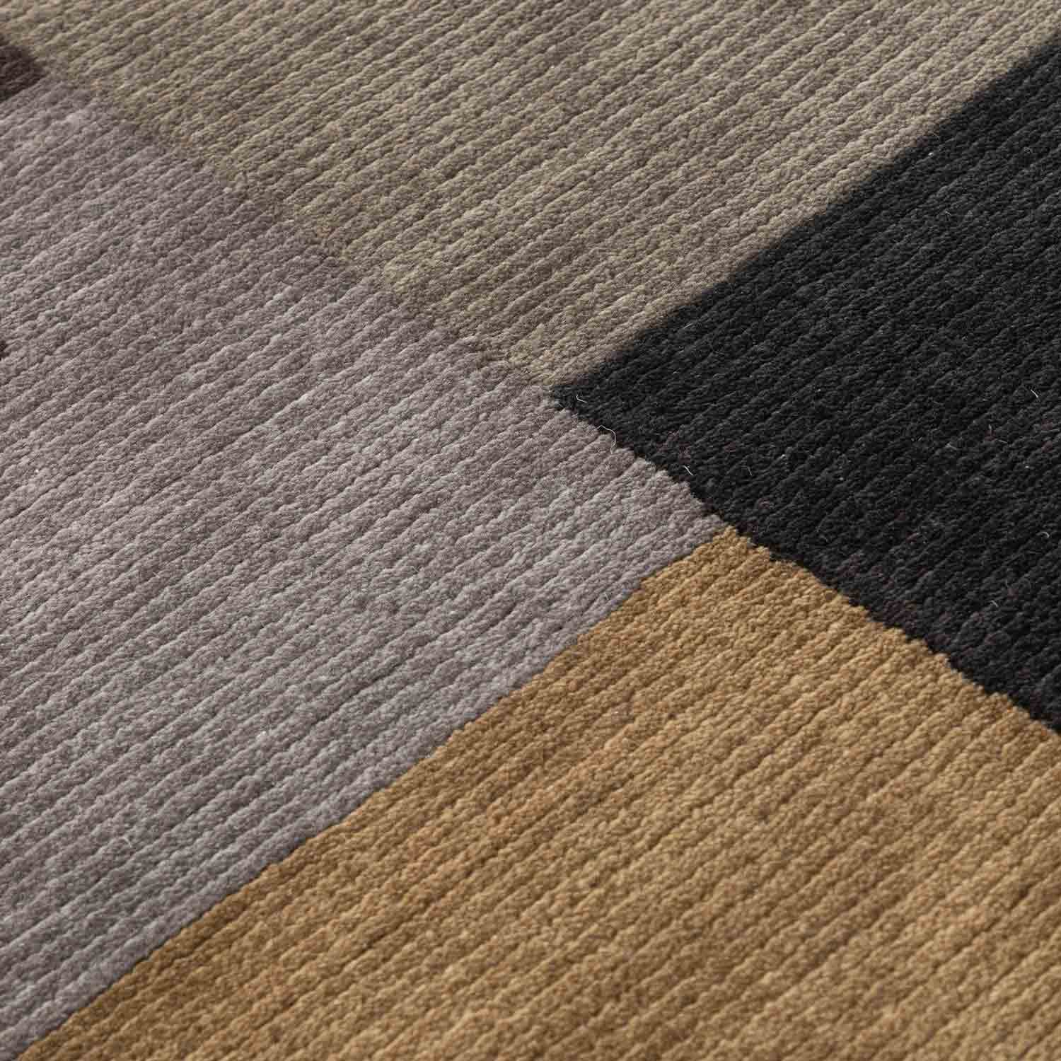 Rising Hand Knotted Wool Rug By Shripal Munshi