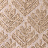 Kesar Embroidered Gold Lumbar Cushion Cover