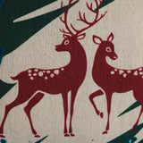 Santa'S Ride Digital Printed & Embroidered Cotton Cushion Cover