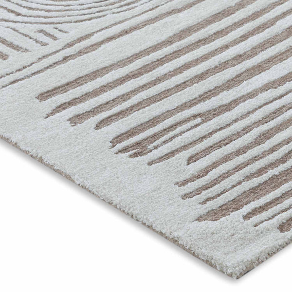 Jabari Hand Tufted Woollen And Viscose Rug