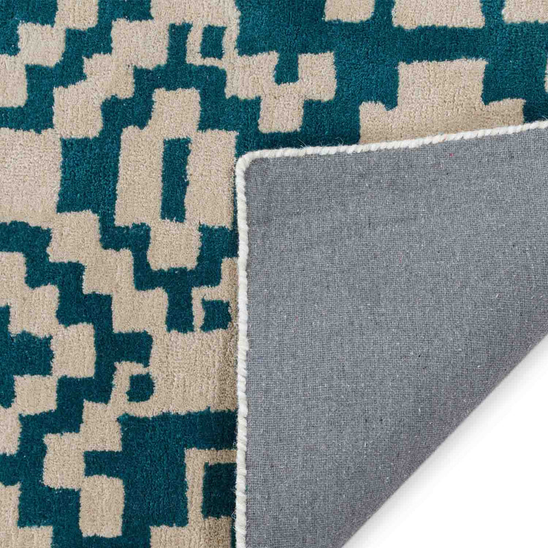 Bush Hand Tufted Woollen And Polyester Rug