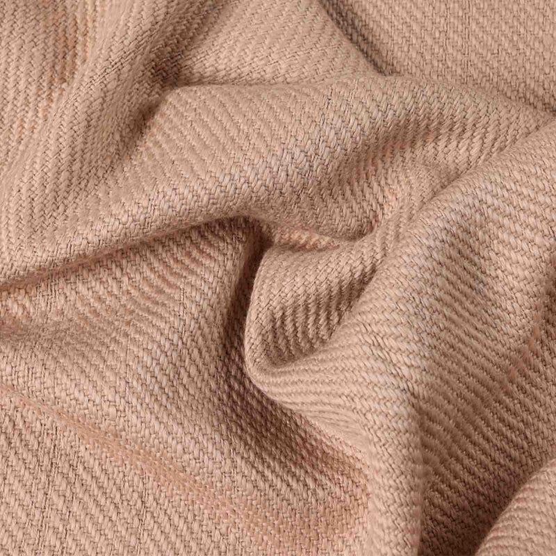 Cotton Dobby Design Bouclé Throw