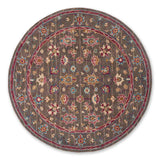 Blossom-L Hand Tufted Woollen Round Rug