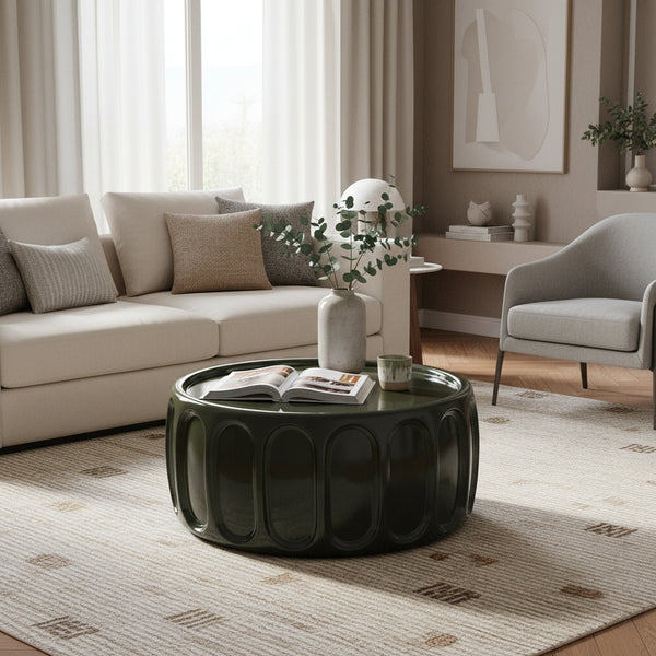 Tona Small Coffee Table - Olive