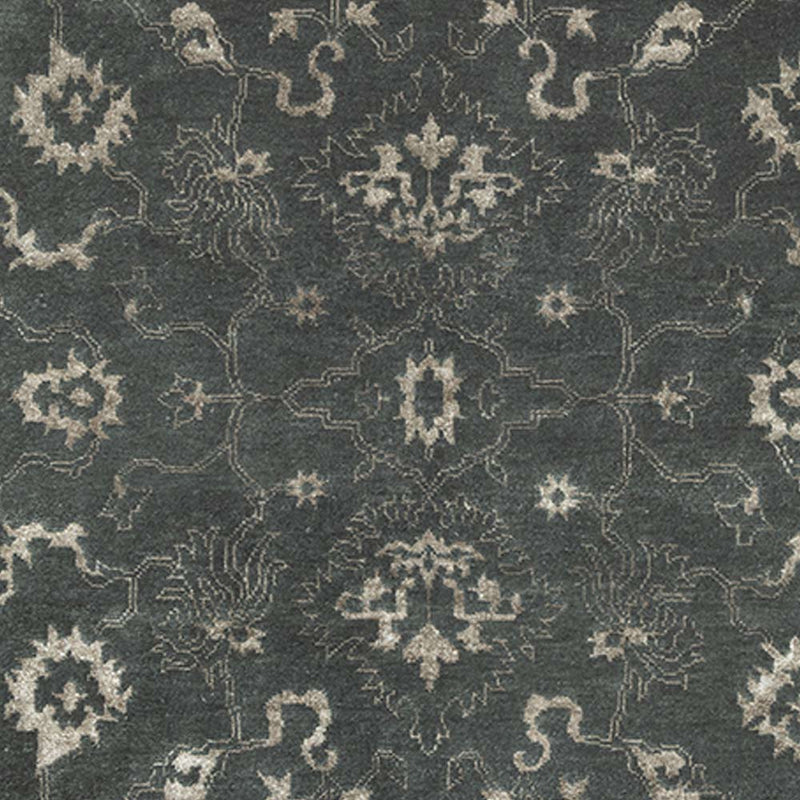 Roma Hand Knotted Woollen And Viscose Rug