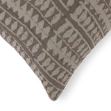 Cotton Dabu printed and quilted Ruva Lumber Cushion Cover
