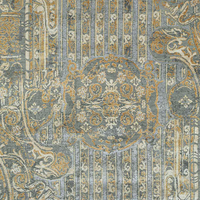 Ruhaniyaat(Soulfulness) Hand Knotted Woollen And Viscose Rug