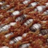 Textreme Handloom Woollen And Polyester Rug