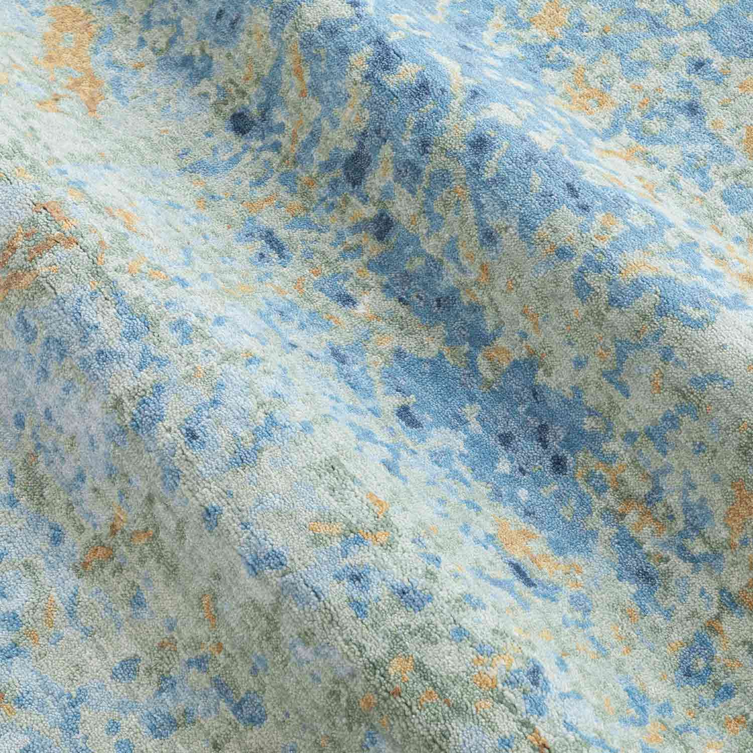 Tarang Hand Knotted Woollen And Silk Rug