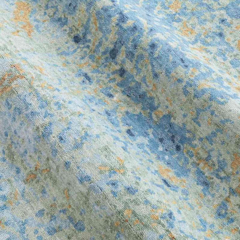 Tarang Hand Knotted Woollen And Silk Rug