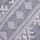 Uzbek Handwoven Cotton Lumbar Cushion Cover