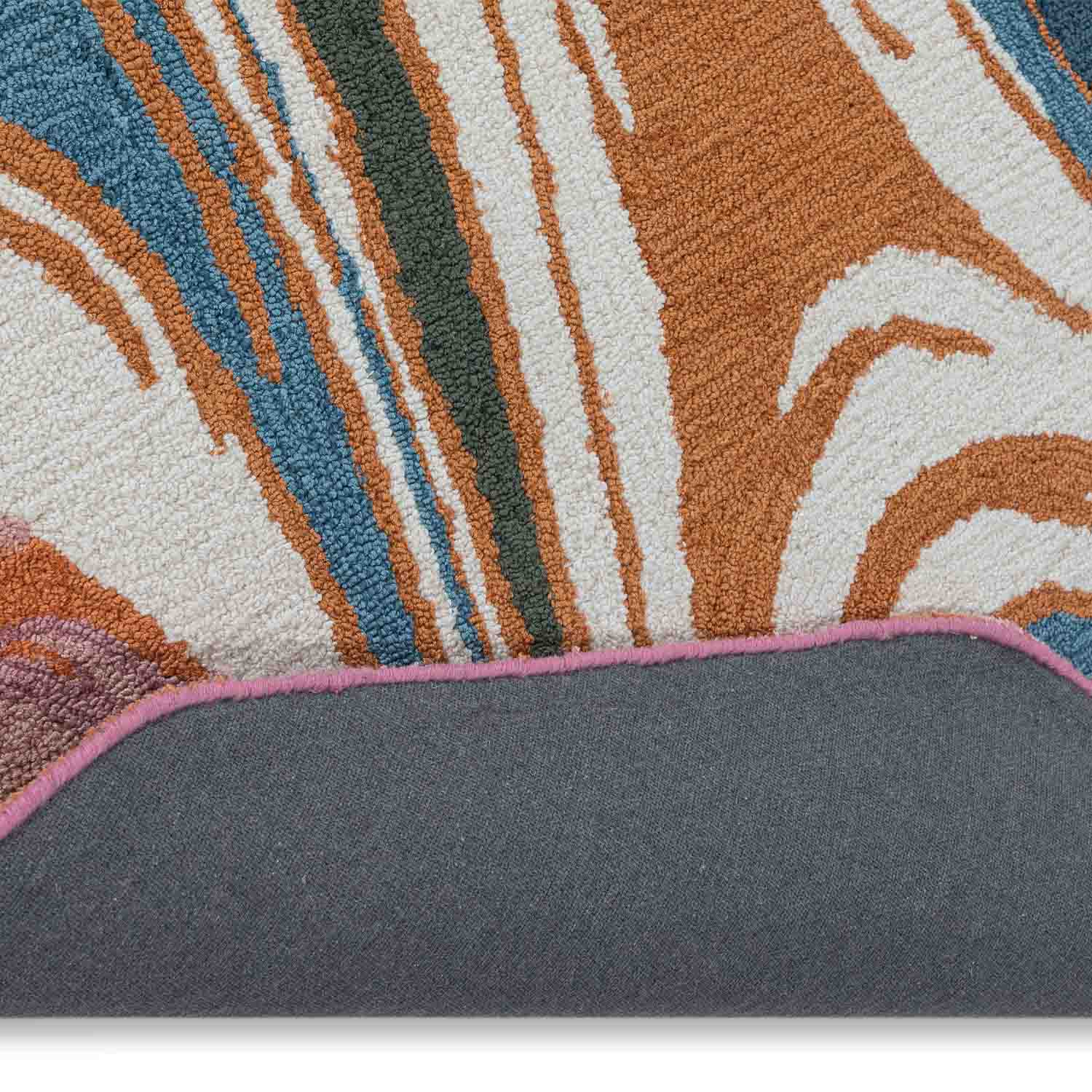 Flory Hand Tufted Woollen And Viscose Rug