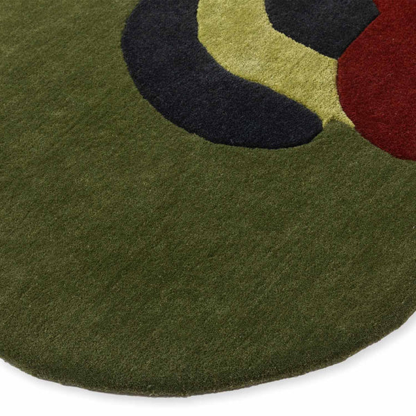 Phool Hand Tufted Woollen And Viscose Rug