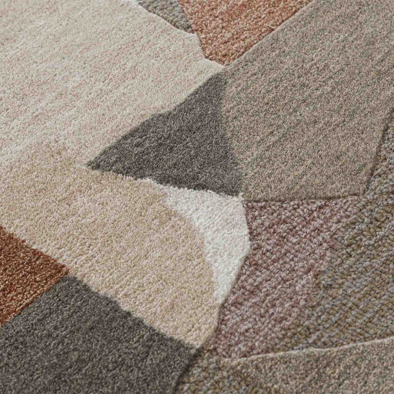 Nyla  Hand Tufted Woollen And Viscose Rug