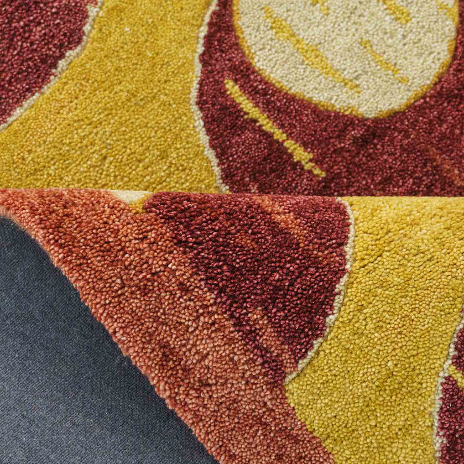 Crescent-Solar Hand Tufted Woolen Rug By Eeshan Kashyap