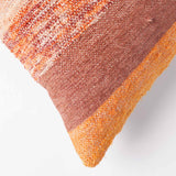 Sunset Woven Chambray Cotton Lumber Cushion Cover