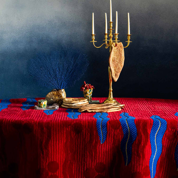 Stair-wave Hand Tufted Woolen Rug By Eeshaan Kashyap