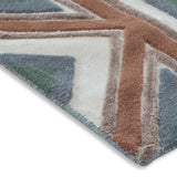 Zahur Hand Tufted Woollen And Viscose Rug