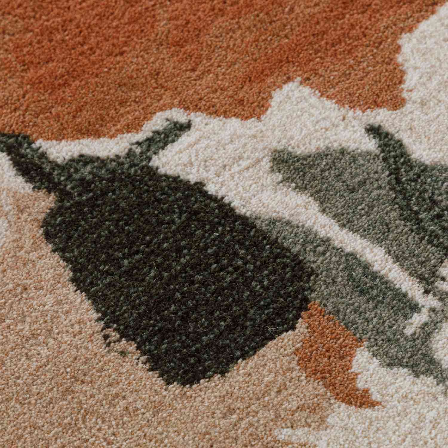 Phool Hand Tufted Woollen Rug