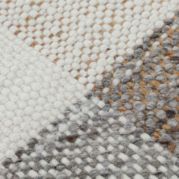 Chand Flat Weave Wool And Jute Dhurrie