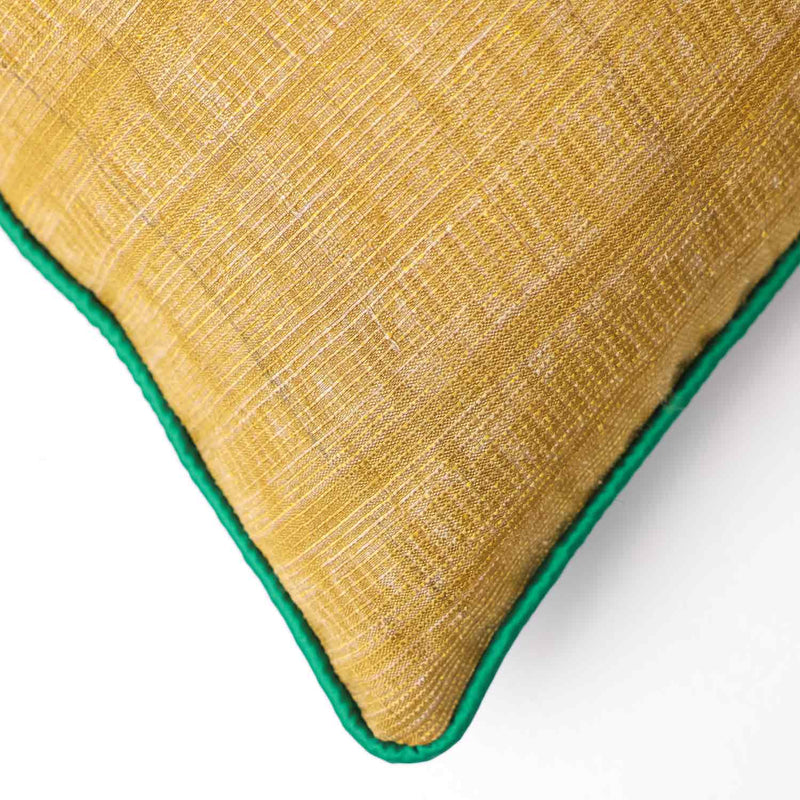 Lucendra Tassar Silk Digital Printed Cushion Cover By Mariella Ienna