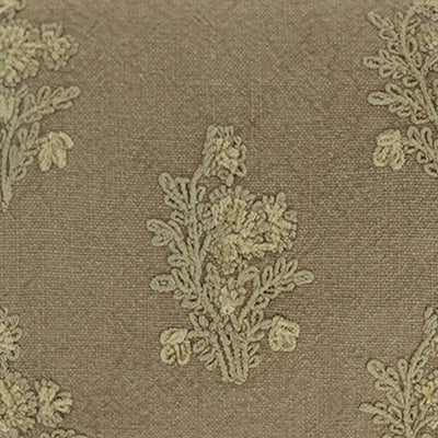 Kosha Cotton Hand Embroidered Lumbar Cushion Cover