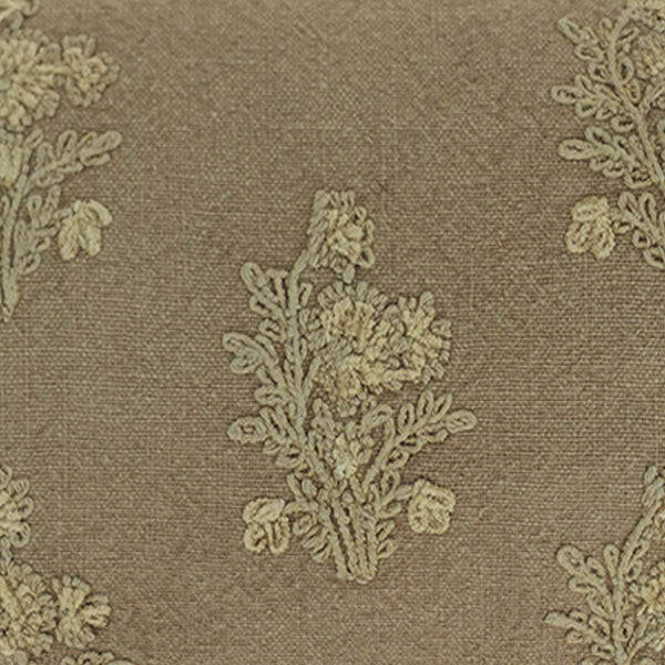 Kosha Cotton Hand Embroidered Lumbar Cushion Cover