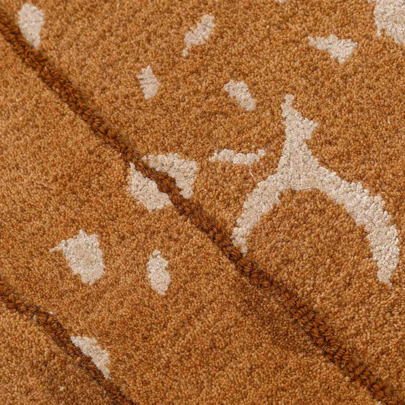 Spider Woollen And Cotton Rug