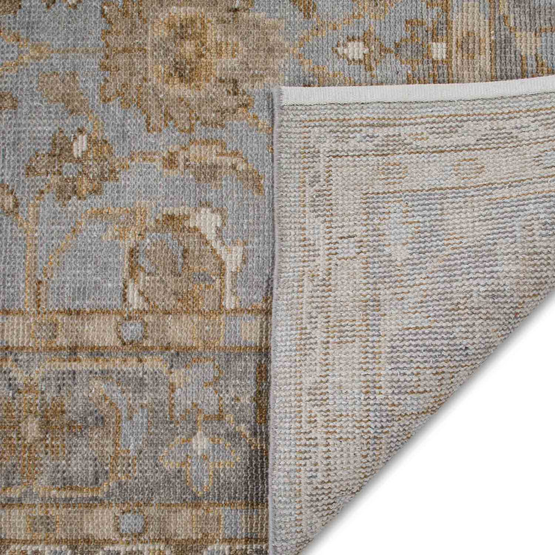 Jasmine Hand Knotted Woollen And Cotton Rug