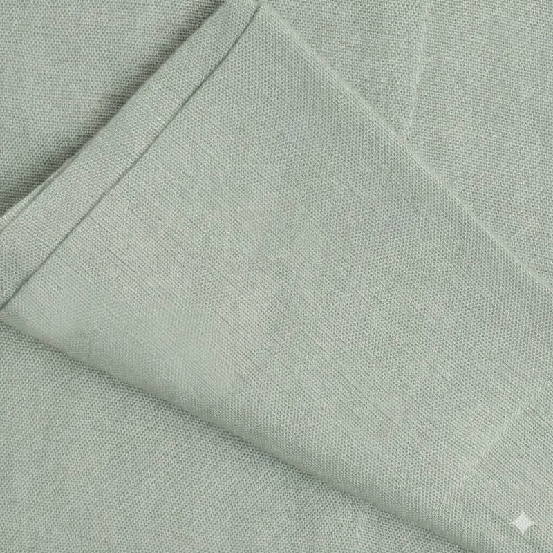 Azure Linen Faltsheet Set