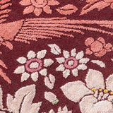 Arabesque Hand Knotted Woollen And Silk Rug By Ashdeen