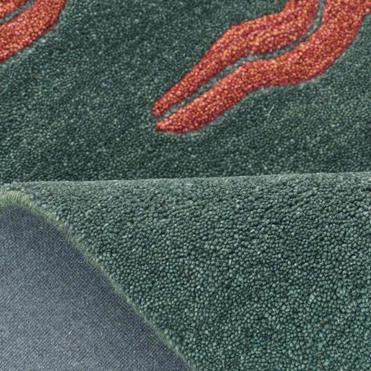 Wave length Hand Tufted Woolen Rug By Eeshan Kashyap