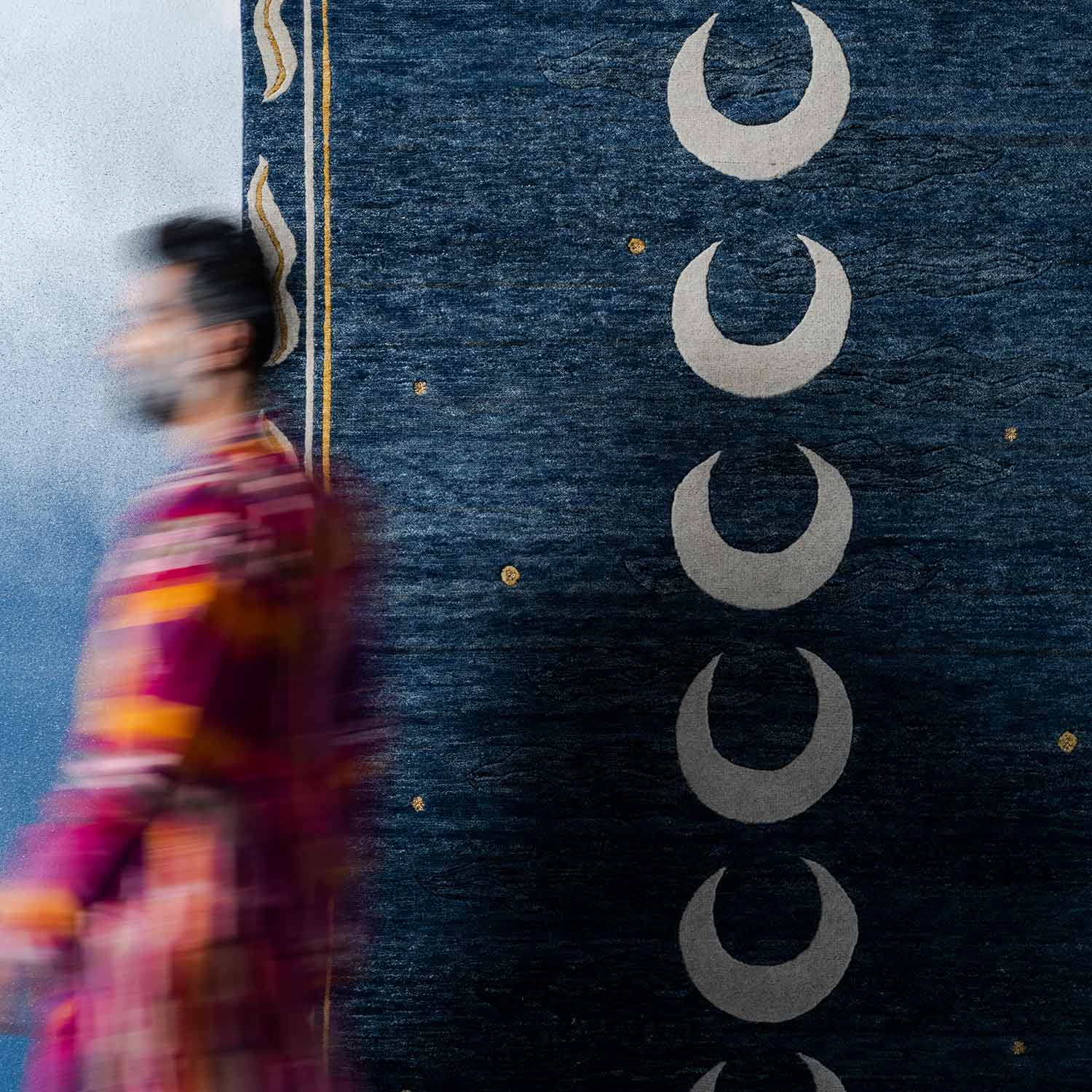 Moonset Hand Knotted Woollen Rug