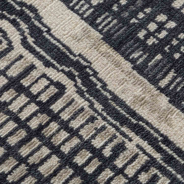 Barud Hand Knotted Woollen Rug by Abraham & Thakore