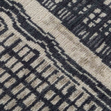 Tapered Hand Knotted Woollen and Cotton Rug By Abraham & Thakore