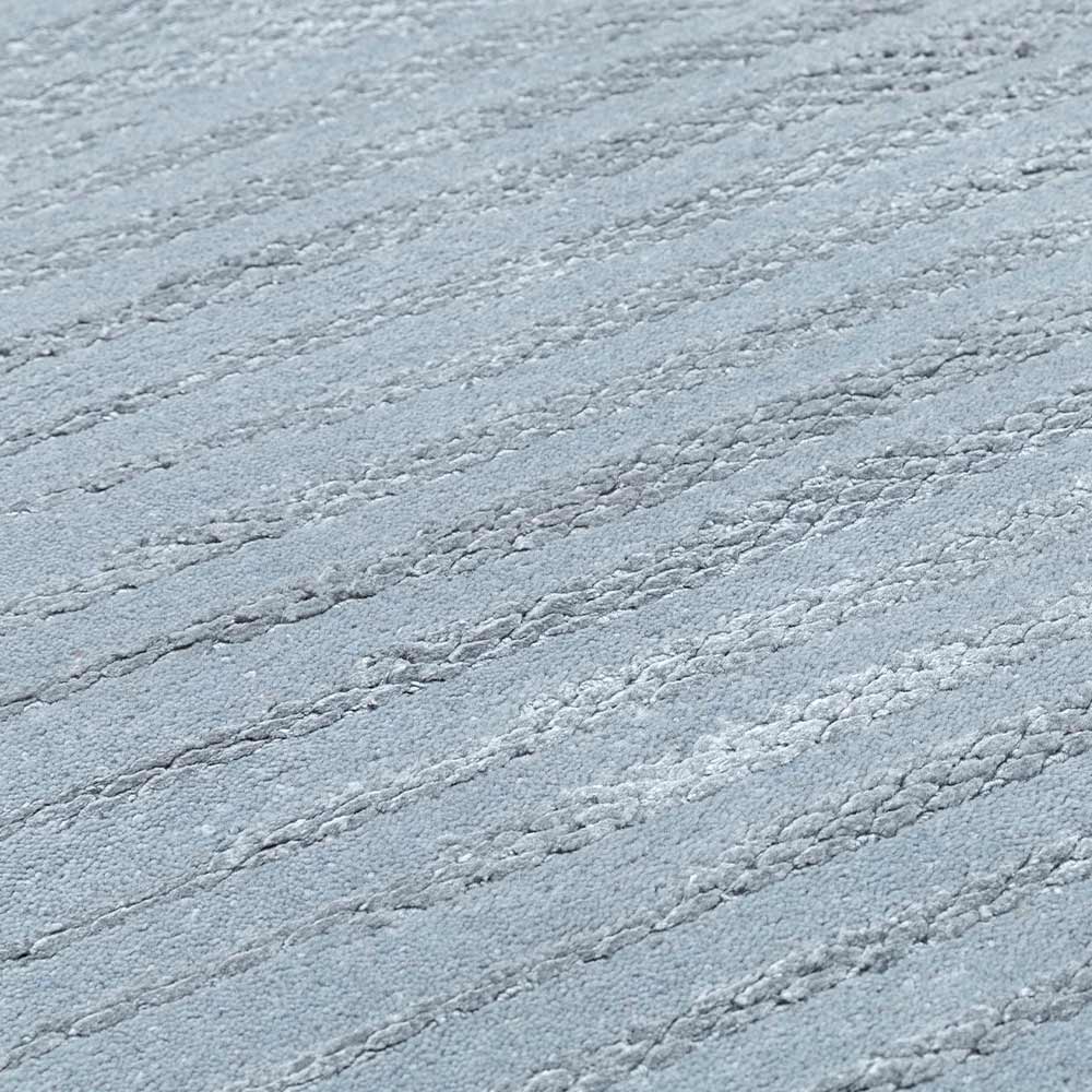 Tsomo-K Hand Knotted Woollen And Viscose Rug