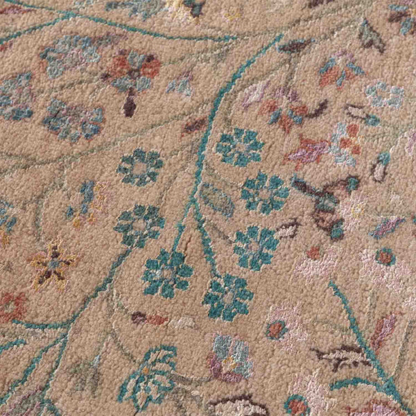 Mandira Hand Knotted Woollen And Silk Rug