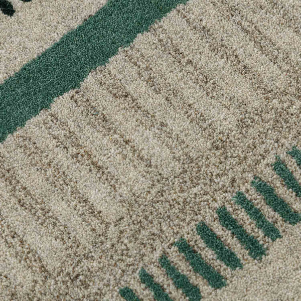 Linear Hand Tufted Woollen Rug
