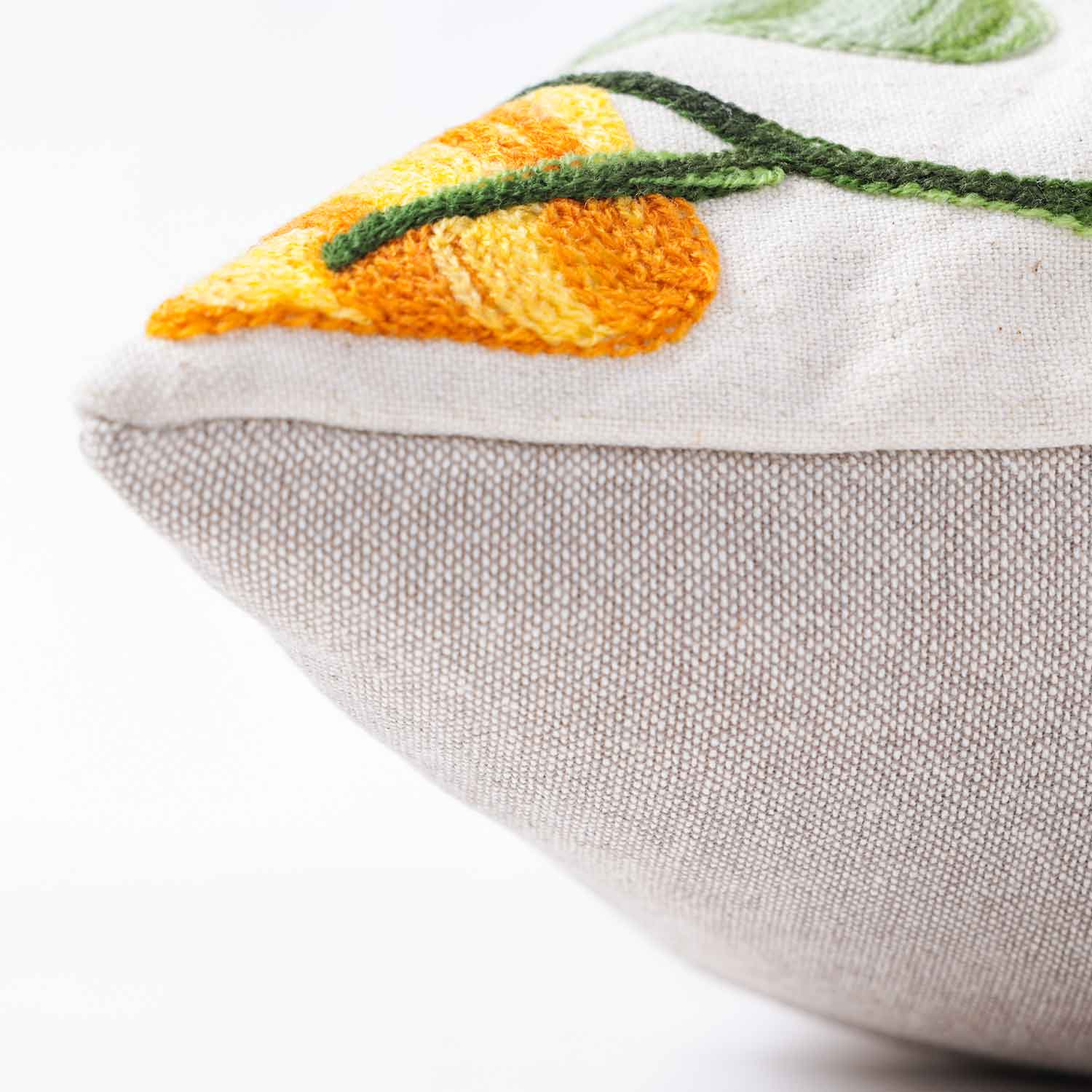 Anna Embroidered Cotton Flex Cushion Cover