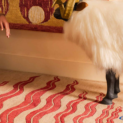 Chakra Hand Tufted Woolen Rug By Eeshaan Kashyap