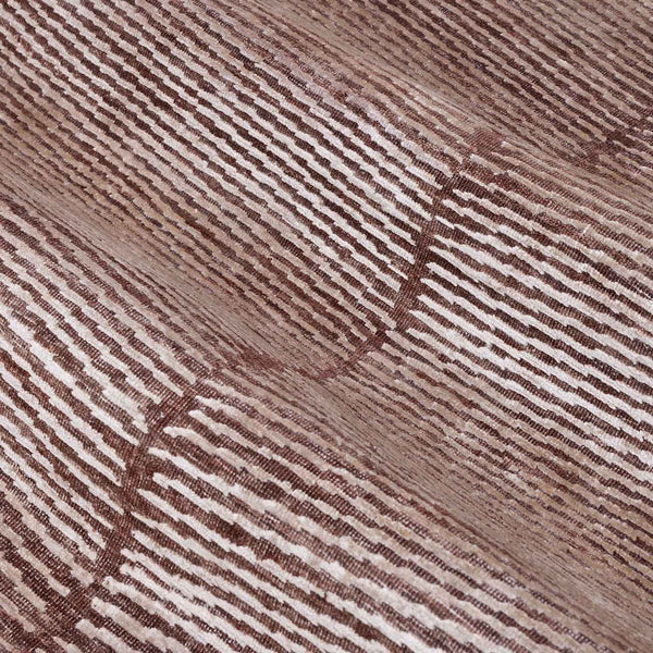 Sashiko Hand Knotted Wool And Silk Rug By Luke Irwin