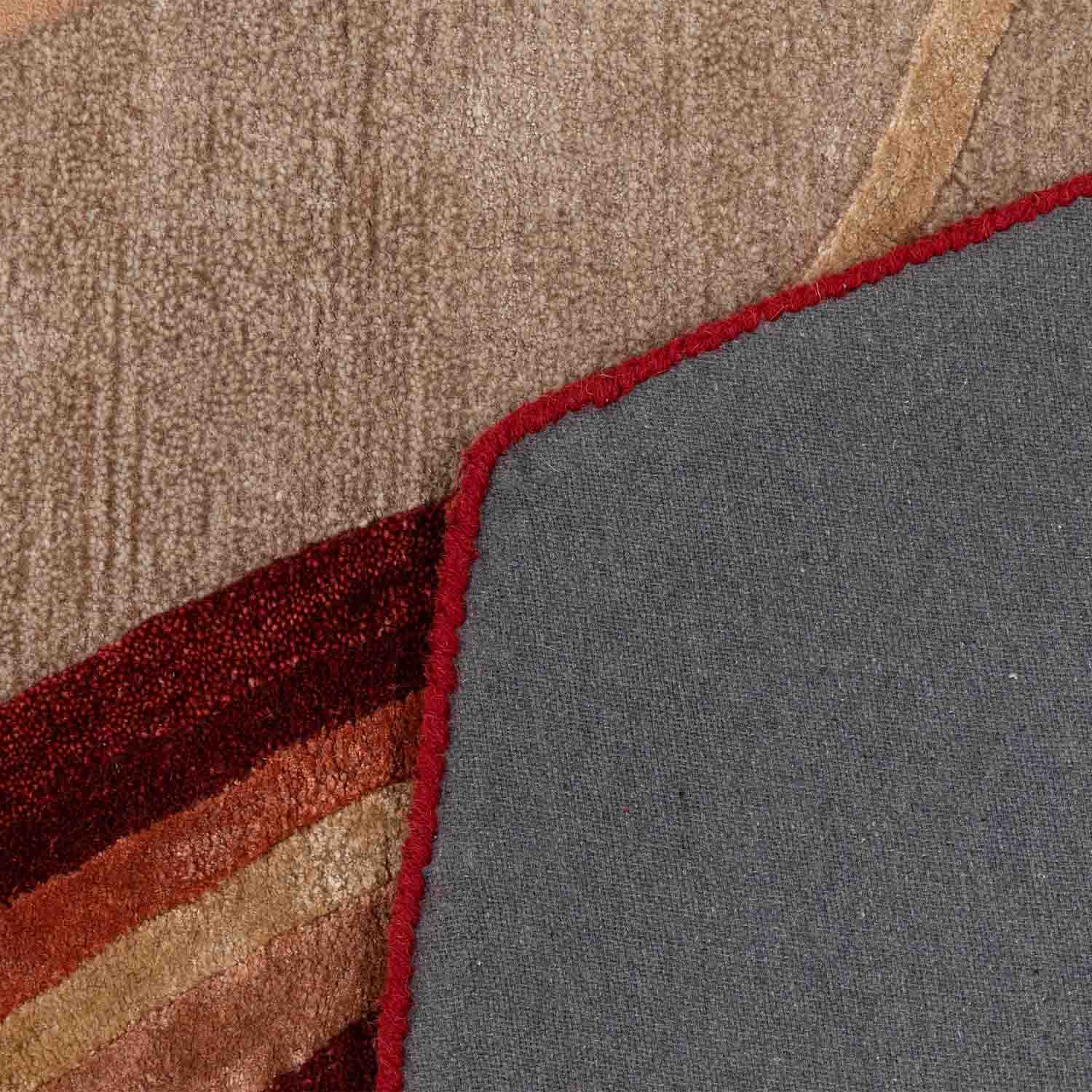Kulhad Hand Tufted Woollen And Viscose Rug