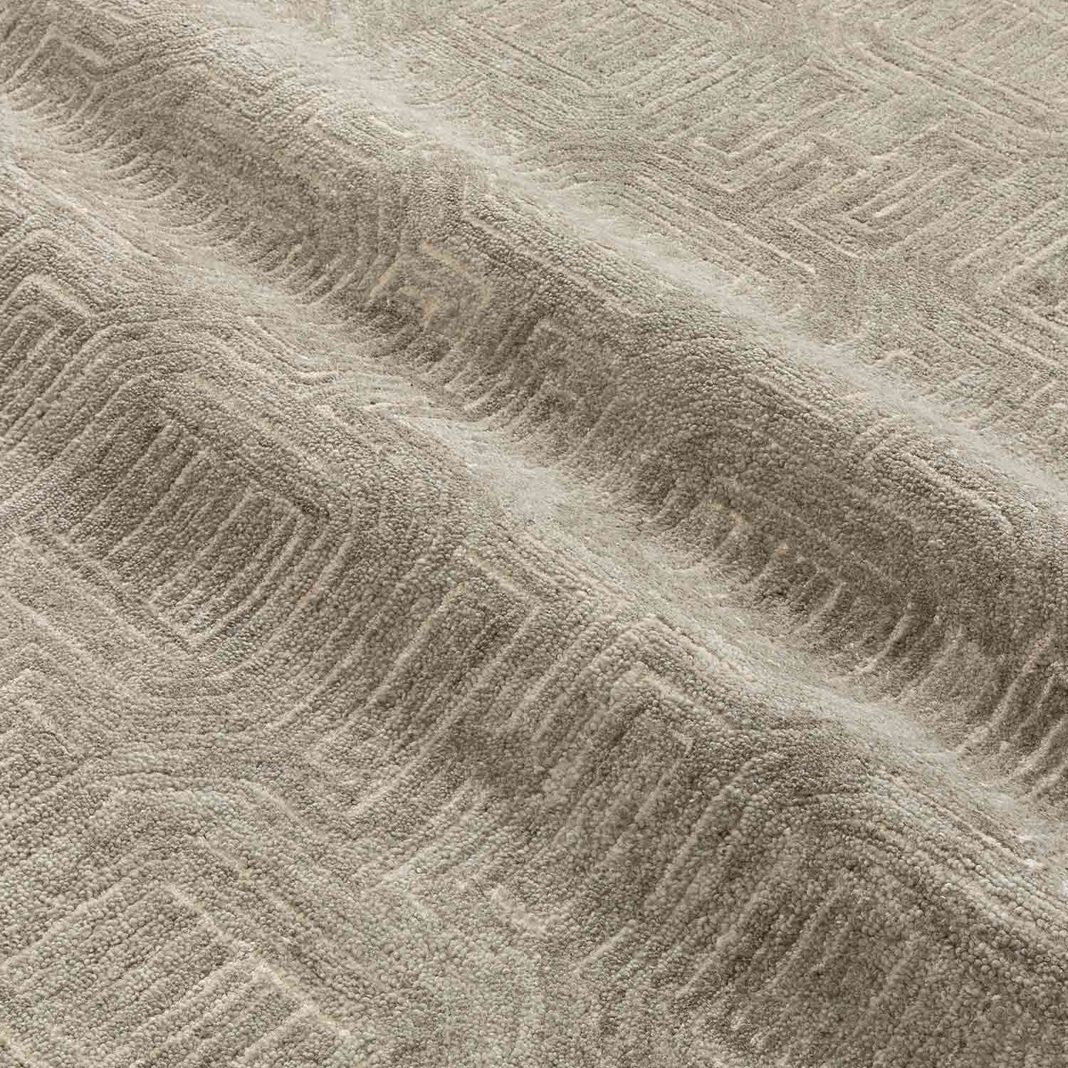 Chalk Floor Hand Tufted Woollen